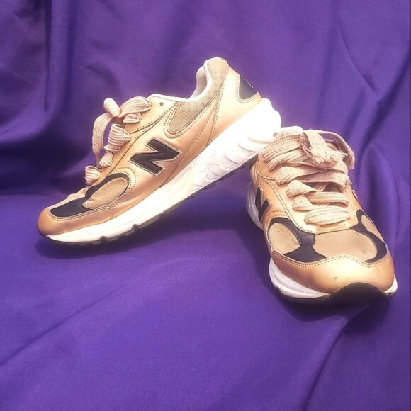 New Balance Other - LIQUID GOLD NEW BALANCE SNEAKERS ML498